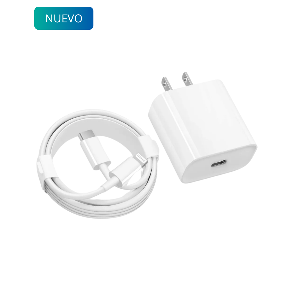 Cargador Lightning Carga Rápida 20W