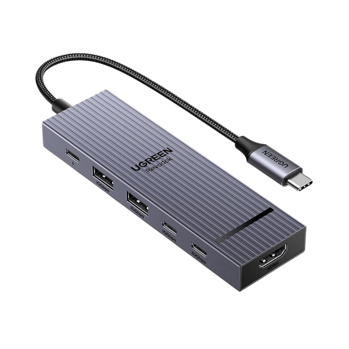 Hub USB-C (6 en 1) 4K a 60 Hz para Macbook iPad