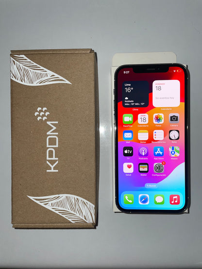 iPhone 12 Pro Silver 128GB - Condición batería: 84%