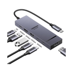 Hub USB-C (6 en 1) 4K a 60 Hz para Macbook iPad