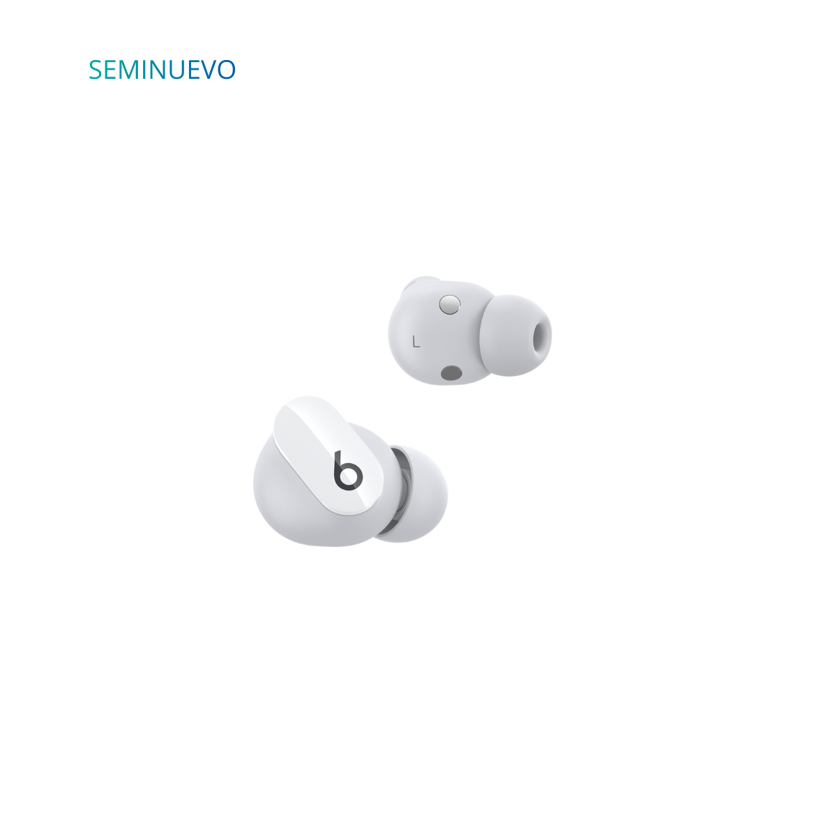 Beats Studio Buds Blanco con cancelación de ruido