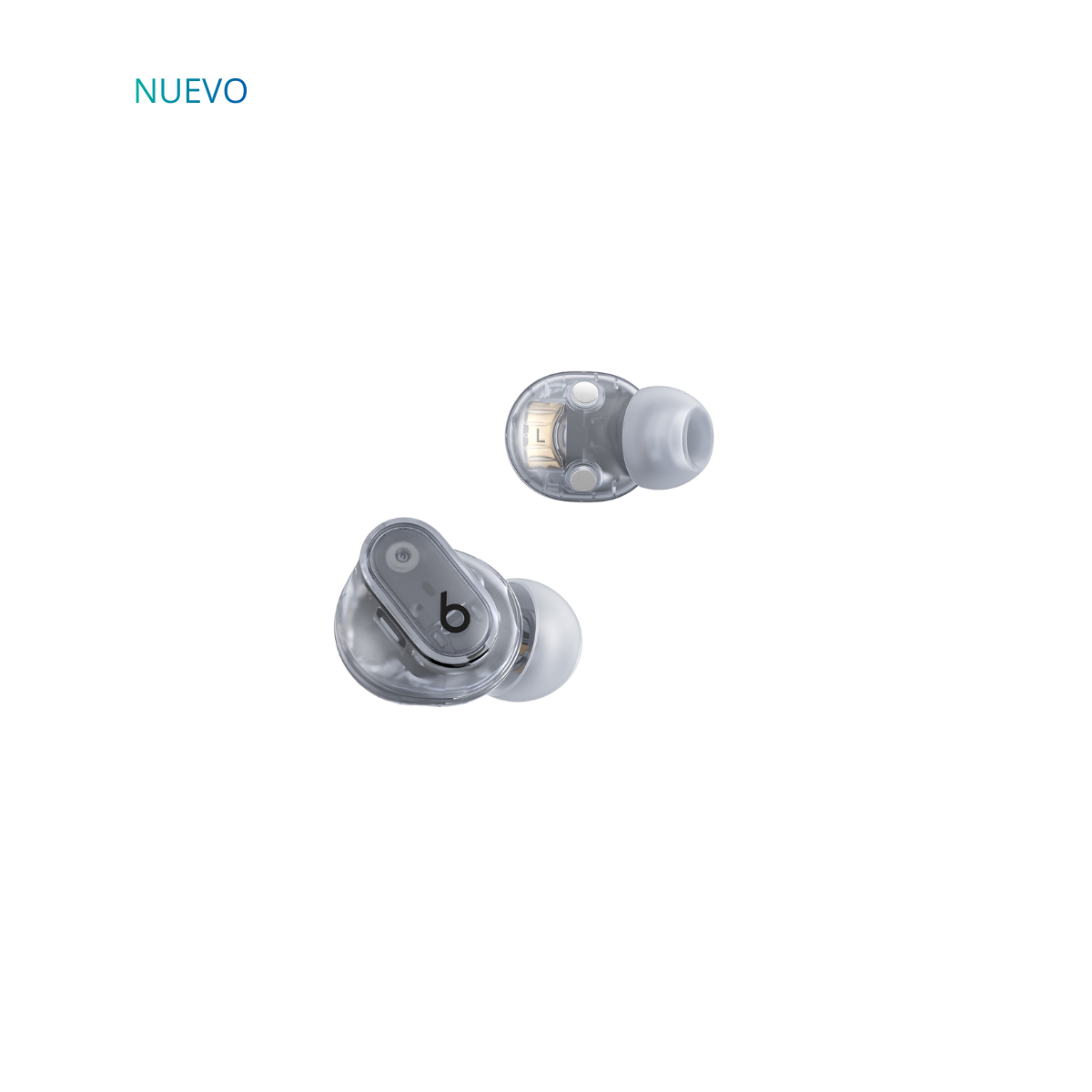 Beats Studio Buds + Transparente con Cancelación de Ruido