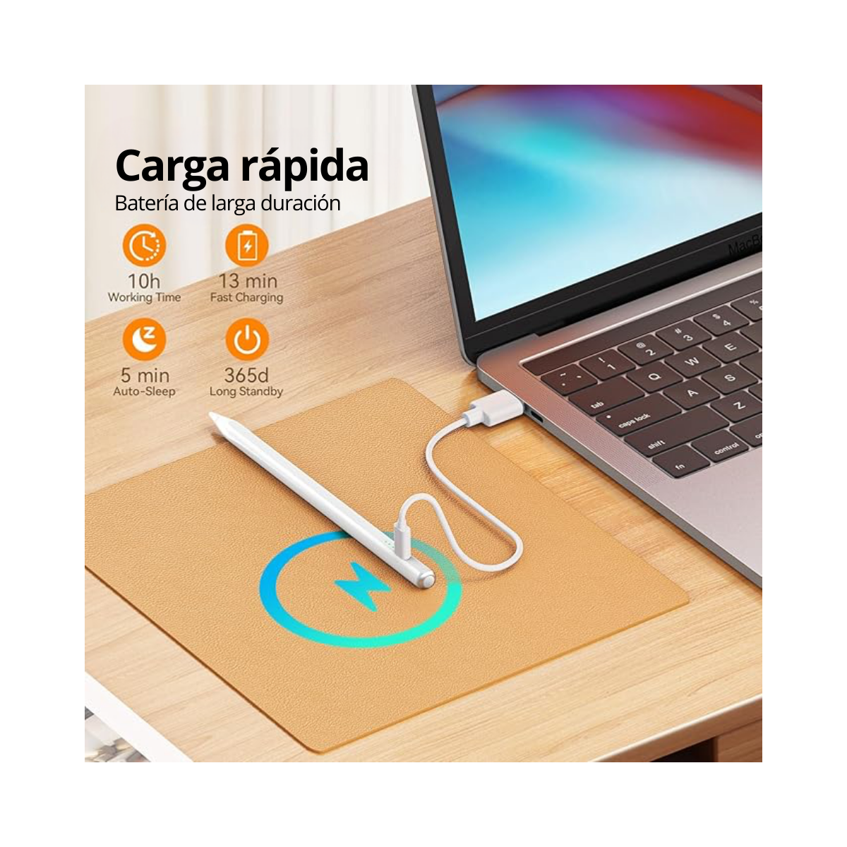 Lápiz capacitivo magnético para iPad con rechazo de palma