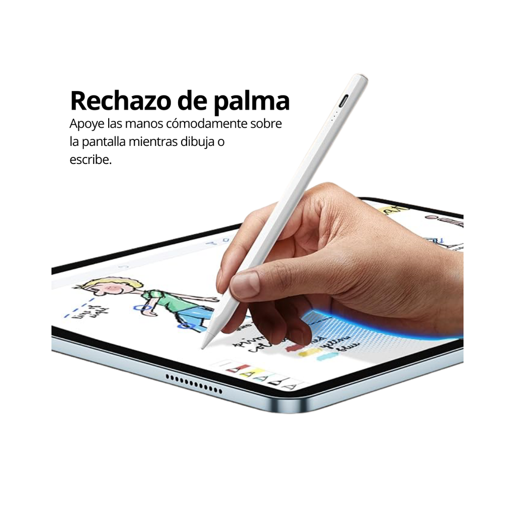 Lápiz capacitivo magnético para iPad con rechazo de palma