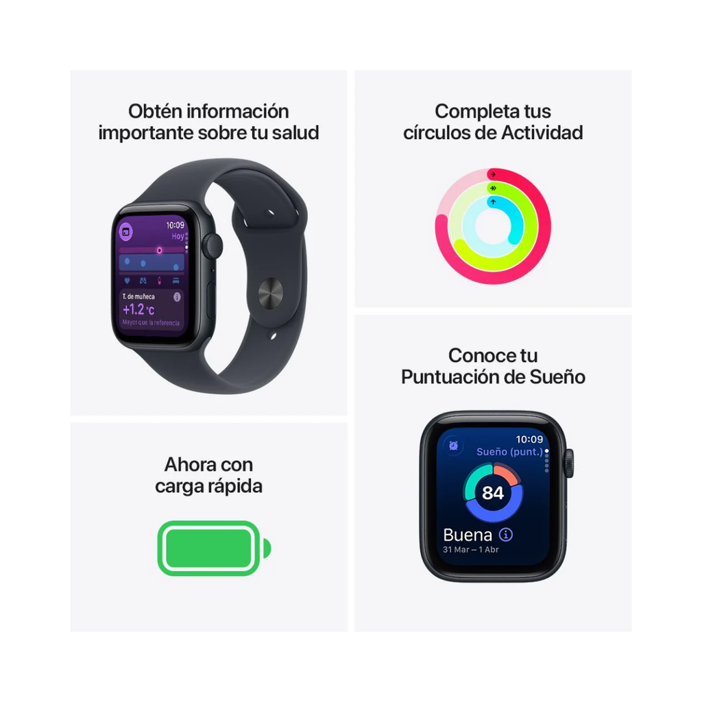 Watch SE3 GPS 64GB Medianoche