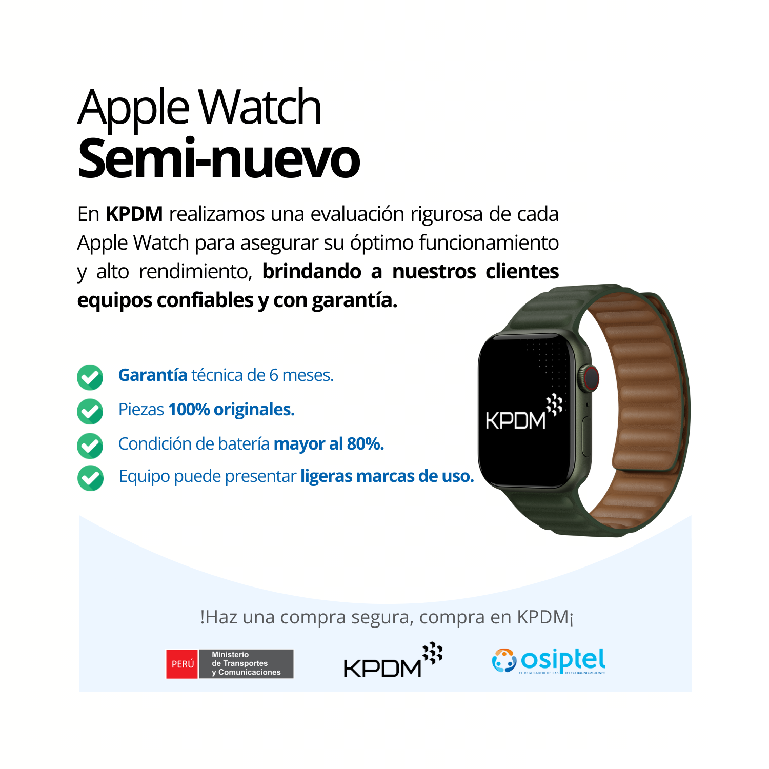 Watch Series 8 Aluminio 32GB Medianoche
