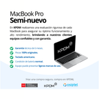 MacBook Pro 2017 15.4" Touch Bar           Plateado