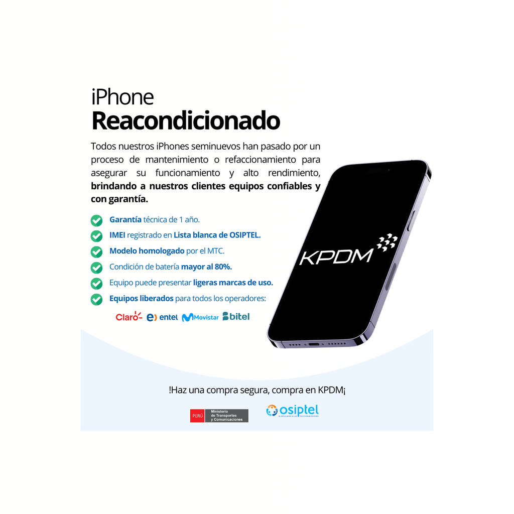 iPhone 15 Pro Titanio Negro