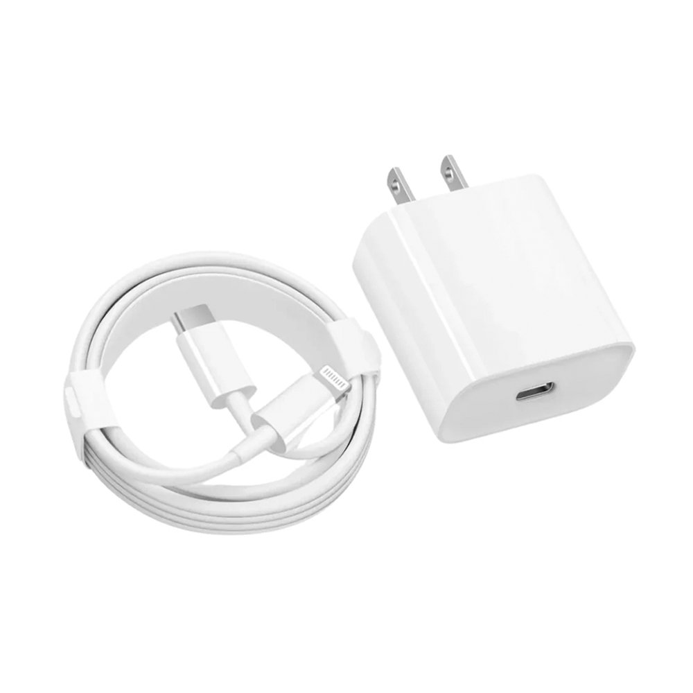 Cargador Lightning Carga Rápida 20W Cargador Lightning Carga Rápida 20W - Imagen 1